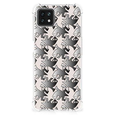 OPPO A53 5G | A73 5G Case Anti-shock Salamander Grey OPPO A53 5G | A73 5G Case Anti-shock Salamander Grey