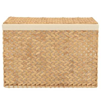 Wasmand met 3 vakken 75x42,5x52 cm waterhyacint Wasmand met 3 vakken 75x42,5x52 cm waterhyacint