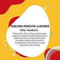 Parchis, schaken en dammen Spelbord Cayro T-139 (40 x 40 cm) 40 x 40 cm - thumbnail