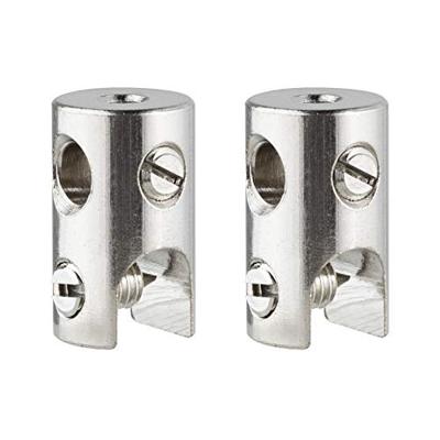 Paulmann 978019 12V-kabelsysteemcomponenten Kabelblok Set van 2 stuks Chroom