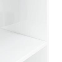 VidaXL Aquariumstandaard 75x36x72,5 cm bewerkt hout hoogglans wit - thumbnail