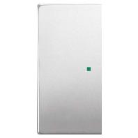 Busch-Jaeger 2CKA006220A0418 Afdekking 2-voudig free@home RVS 1 stuk(s) - thumbnail