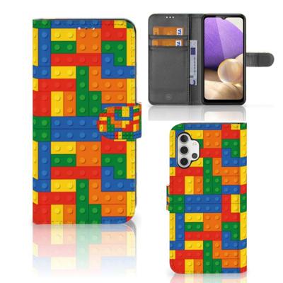 Samsung Galaxy A32 4G Telefoon Hoesje Blokken Samsung Galaxy A32 4G Telefoon Hoesje Blokken