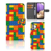 Samsung Galaxy A32 4G Telefoon Hoesje Blokken - thumbnail