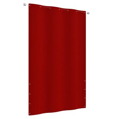 VidaXL Balkonscherm 140x240 cm oxford stof rood