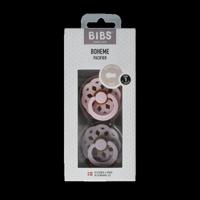 Bibs Fopspeen maat 1 blossom lila 2 Stuks - thumbnail