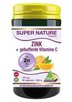 SNP Zink 50mg + gebufferde vitamine C puur 60 Vegetarische capsules - thumbnail