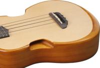 Ibanez AUT10 Open Pore Natural tenor ukelele met gigbag - thumbnail