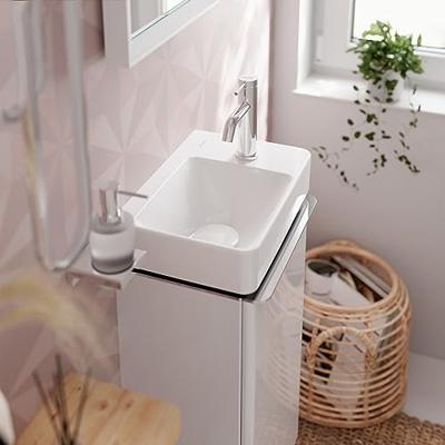 Hansgrohe Tecturis pillar kraan 80 met rechte greep chroom 73313000