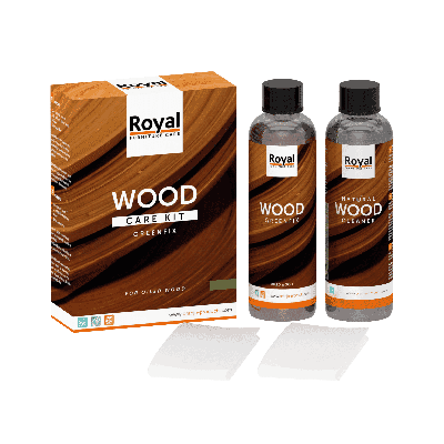 Hout beschermingskit Greenfix + cleaner Hout beschermingskit Greenfix + cleaner