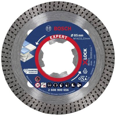Bosch Accessoires Expert HardCeramic X-LOCK diamantdoorslijpschijf 85 x 22,23 x 1,6 x 7 mm - 1 stuk(s) - 2608900656