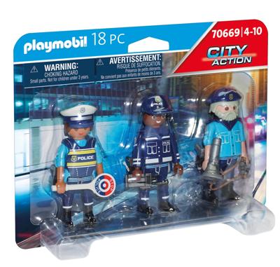 Playmobil 70669 City Action Figurenset Politie 3 Stuks