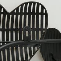 Wanddecoratie harten van metaal - thumbnail