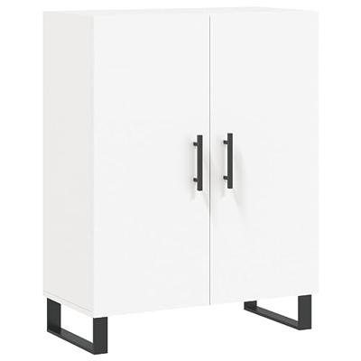 Dressoir 69,5x34x90 cm bewerkt hout wit