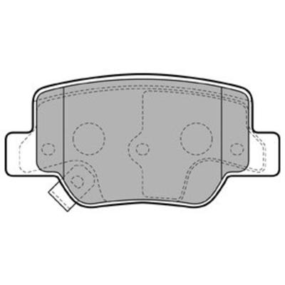 Remblokkenset, schijfrem LP2193