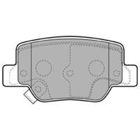 Remblokkenset, schijfrem LP2193 - thumbnail