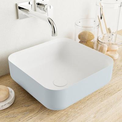 MONDIAZ BINX Waskom solid surface 36cm kleur Clay / Talc MONDIAZ BINX Waskom solid surface 36cm kleur Clay / Talc