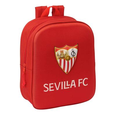 Schoolrugzak Sevilla Fútbol Club Rood 22 x 27 x 10 cm 3D Schoolrugzak Sevilla Fútbol Club Rood 22 x 27 x 10 cm 3D