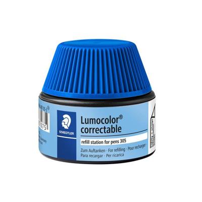 Viltstiftvulling Staedtler Lumocolor 305 non permanent correctable blauw | 4 stuks Viltstiftvulling Staedtler Lumocolor 305 non permanent correctable blauw | 4 stuks