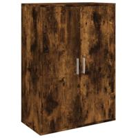 Dressoirs 2 st 60x31x84 cm bewerkt hout gerookt eikenkleurig - thumbnail