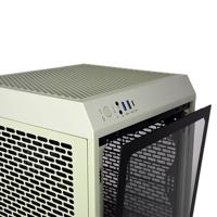 Thermaltake The Tower 200 Mini-tower PC-behuizing Lichtgroen 2 voorgeïnstalleerde ventilators, Zijvenster, Stoffilter - thumbnail