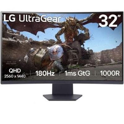 Gaming monitor LG 32GS60QC-B 32" Quad HD - thumbnail