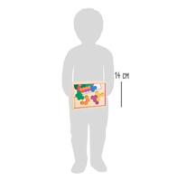 Small Foot houten vormenpuzzel hexagon - thumbnail