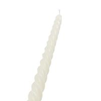 Draai kaars Ø2.15-H30cm set a 2 beige - thumbnail