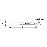KS Tools Brozeplus trekdoorn, 200 mm 9632576 - thumbnail