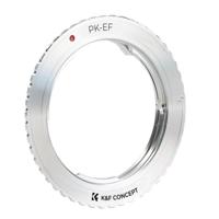 K&F Concept lensadapter Pentax K naar Canon EOS (EF / EF-S) - thumbnail