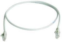 Telegärtner 100008783 RJ45 Netwerkkabel, patchkabel CAT 5e U/UTP 5.00 m Grijs Vlambestendig 1 stuk(s) - thumbnail