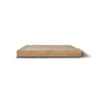Wastafelblad Gliss Design Massief Hout Rechte Afwerking 120 cm Natuurlijke Olie - thumbnail