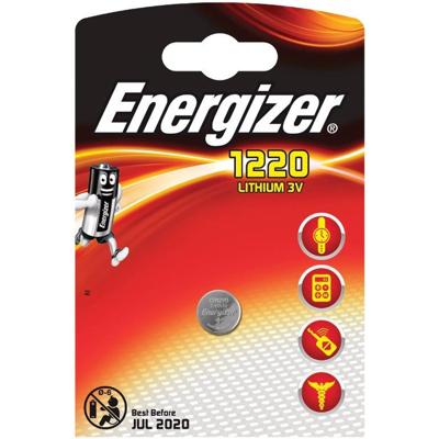 Energizer knoopcel CR1220, op blister Energizer knoopcel CR1220, op blister