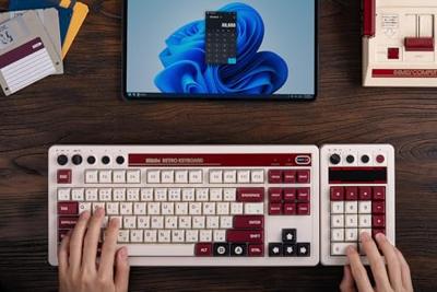 8Bitdo Retro 18 Mechanical Numpad Fami Edition 8Bitdo Retro 18 Mechanical Numpad Fami Edition