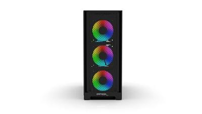 INCA EMG-17XB Midi-tower PC-behuizing Zwart