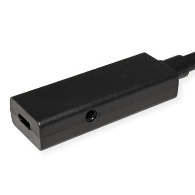ROLINE USB 3.2 Gen 2 repeater kabel, C-C, ST/BU, alleen data, 5 m