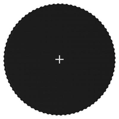 Springmat voor 14 feet/4,27 m ronde trampoline stof zwart