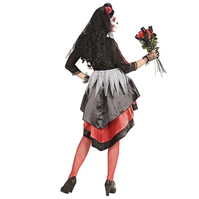 Bruid Dia De Los Muertos Vrouw Kostuum