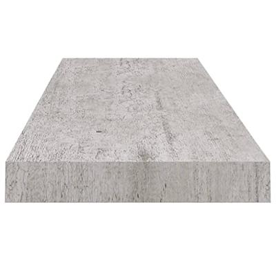 VidaXL Wandschap zwevend 80x23,5x3,8 cm mdf betongrijs VidaXL Wandschap zwevend 80x23,5x3,8 cm mdf betongrijs