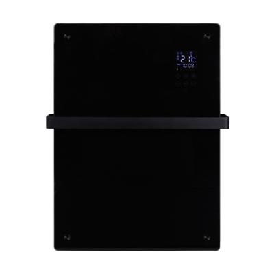 Convector Verwarming Eurom Alutherm Verre 800W Voor in de Badkamer met Wi-Fi en Glazen Behuizing Zwart Eurom