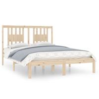 Bedframe massief hout 135x190 cm - thumbnail