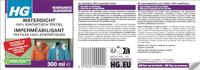 HG waterdicht 100% synthetisch textiel - thumbnail