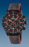 Horlogeband Festina F20359-4 Leder Zwart 21mm - thumbnail