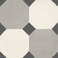 Portugese Vloertegel Jos Hidro 8 Side Black 19.7x19.7 cm Jos. - thumbnail