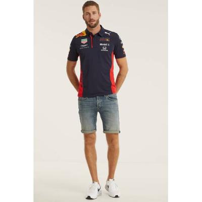 Puma Red Bull Racing polo donkerblauw Puma Red Bull Racing polo donkerblauw