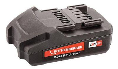Rothenberger Accu | 18 V 2,0 Ah | Li-power accu | 1 stuk - 1000001652 - 1000001652
