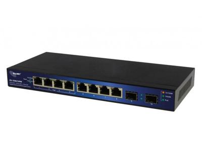 Allnet ALL-SG8210PM netwerkswitch 8 poorten 1000 MBit/s PoE-functie