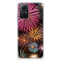 Xiaomi Redmi Note 12s Anti Shock Bumper Case Vuurwerk - thumbnail