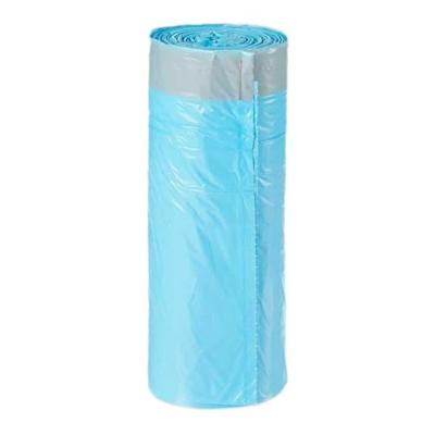 Vuilniszakken Blauw Polyethyleen 15 Stuks (30 L)