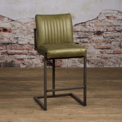 Tower Living Barkruk 'Ferro' (zithoogte 67cm), kleur Groen Tower Living Barkruk 'Ferro' (zithoogte 67cm), kleur Groen